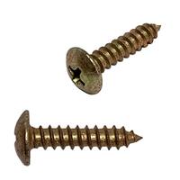 #6 X 1/2" Truss Head, Phillips, Tapping Screw, Type A, Zinc Yellow